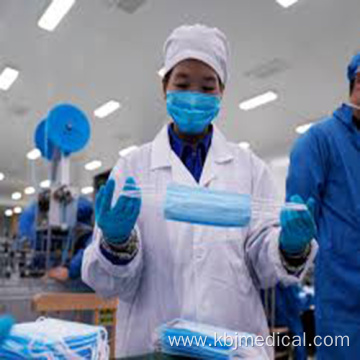 Disposable Medical Face Masks with Knitted Earloops